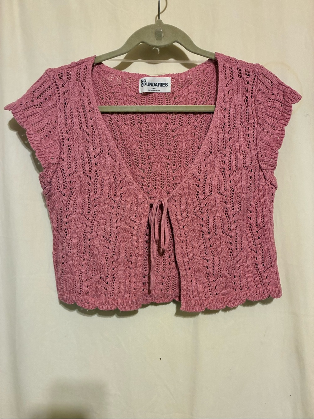 Tie Front Sweater Cardigan